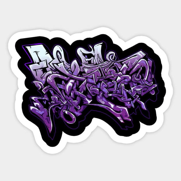 Wild Style Graffiti Sticker by ComPix